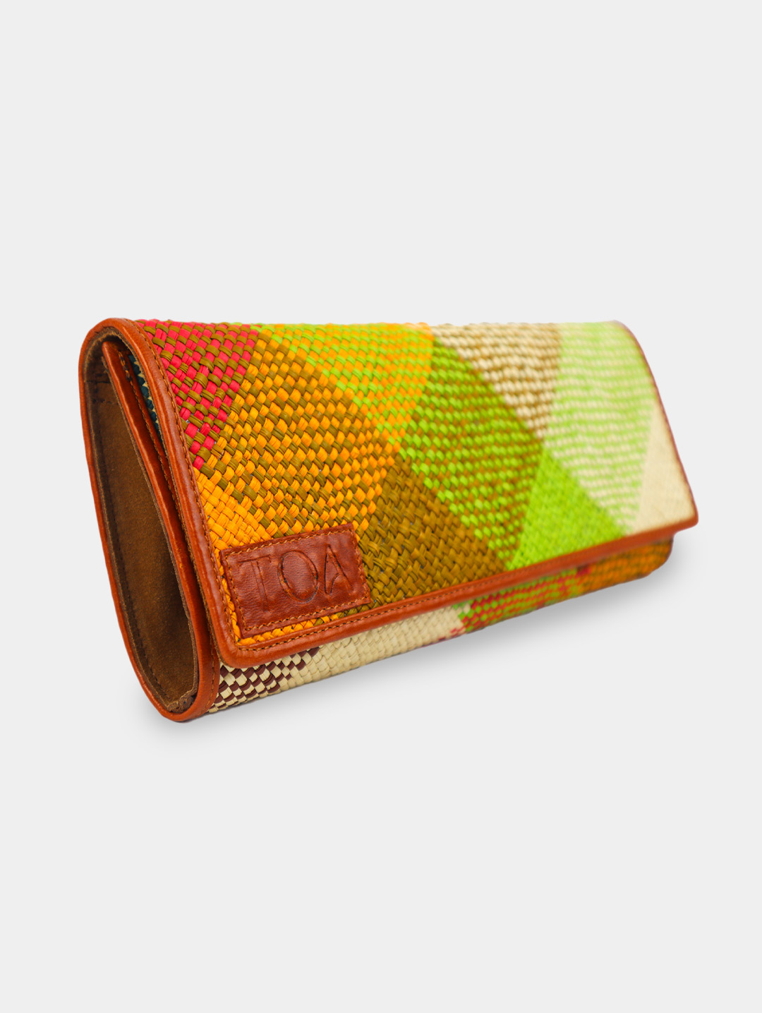 Paccha leather handbag, unique handmade quality, TOA Bags.