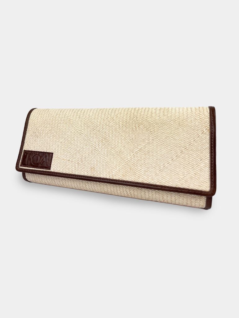 Tibaire handbag, white leather handmade, TOA Bags.