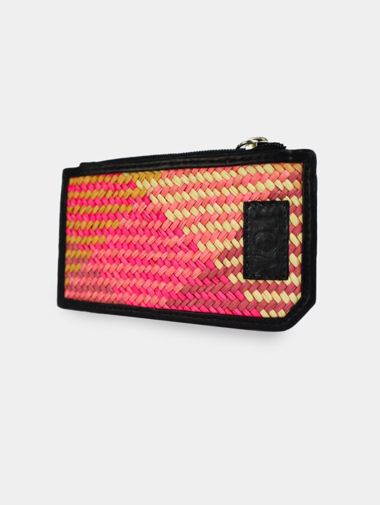 Yurak black cardholder, premium handmade leather, TOA Bags.